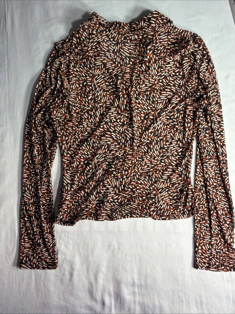 Women's Long Sleeve Printed Top - Brown Multi
Sweet Rain